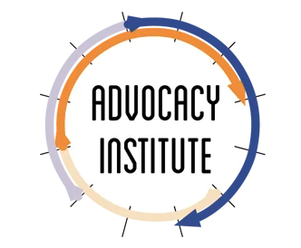 The logo for the advocacy institute.
