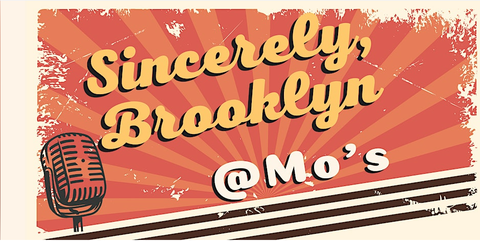 Sincerely brooklyn's m o's logo.