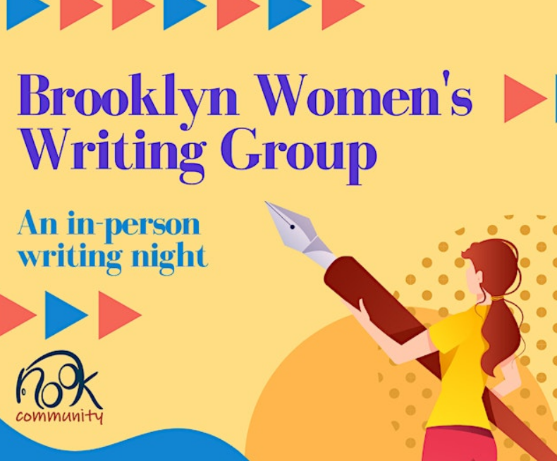 Brooklyn women's writing group an in person writing night.